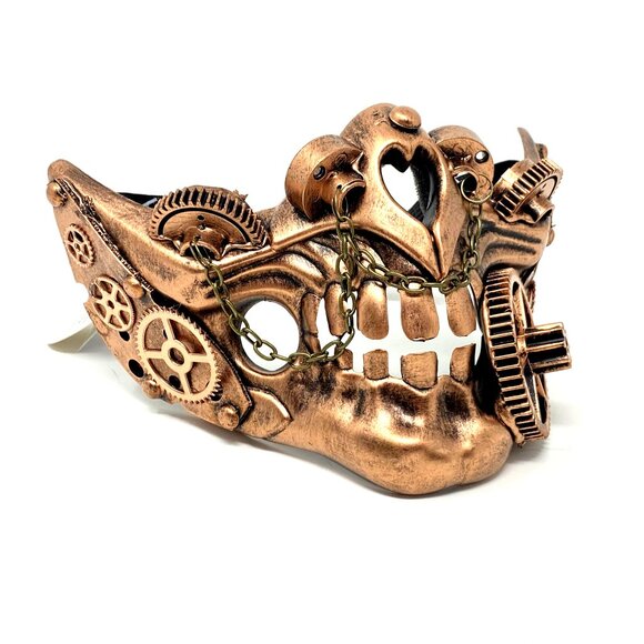 Steampunk Style Halloween Costume Mask Masquerade Party Ball Masks - Picture 4 of 5